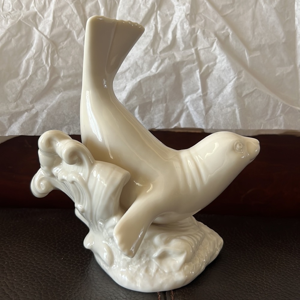 Lenox Porcelain Seal on the Waves